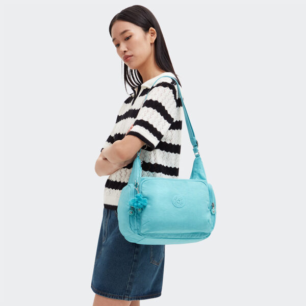 Kipling Gabb Crossbody Bag Deepest Aqua