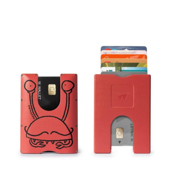 Nozzman Walter Wallet Kunststof Jet Red CRABS