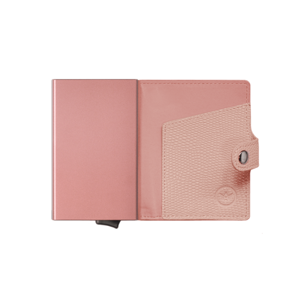 Prowallet Pasjeshouder Plus Lizard Salmon Pink