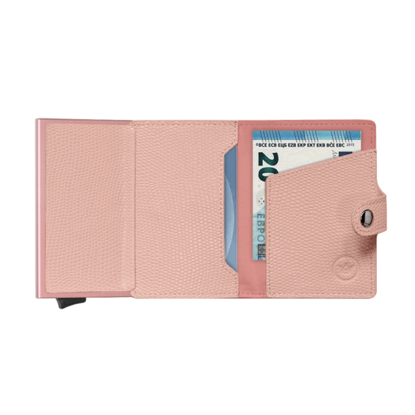 Prowallet Pasjeshouder Plus Lizard Salmon Pink