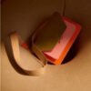 The Sticky Sis Club satchel | il sole | colore | arancia orange + dolce pink + lemon leaf