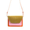 The Sticky Sis Club satchel | il sole | colore | arancia orange + dolce pink + lemon leaf