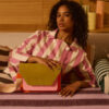 The Sticky Sis Club satchel | il sole | colore | arancia orange + dolce pink + lemon leaf