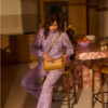 The Sticky Sis Club satchel | il sole | colore | costa green + affogato beige + sunset lilac
