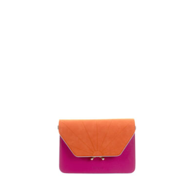 The Sticky Sis Club shoulder bag | il sole | colore | Positano purple + arancia orange