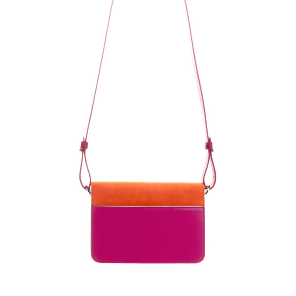 The Sticky Sis Club shoulder bag | il sole | colore | Positano purple + arancia orange