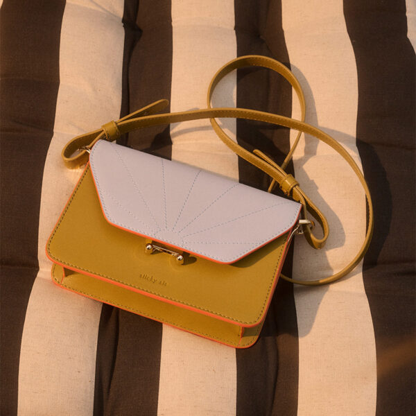 The Sticky Sis Club shoulder bag | il sole | colore | costa green + clear sky