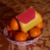 The Sticky Sis Club wallet | il sole | colore | lemon leaf + arancia orange + Positano purple