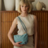 Tinne+Mia Cross body Feel Good Baggy  stone blue | BRING IT ON
