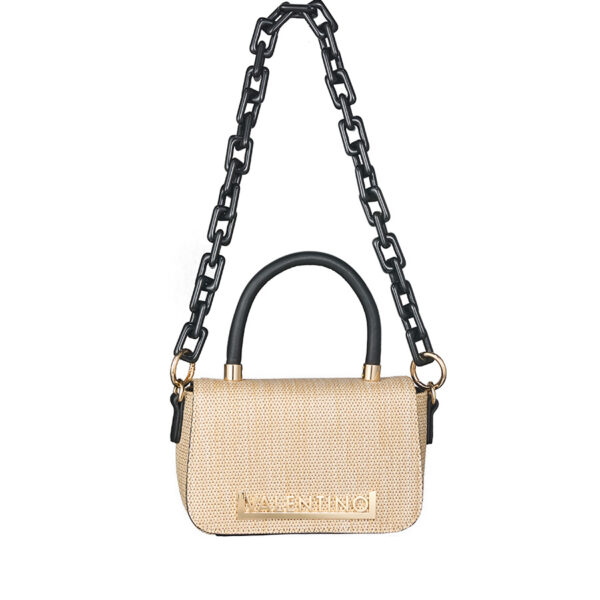 Valentino Copacabana Satchel Naturale/Nero