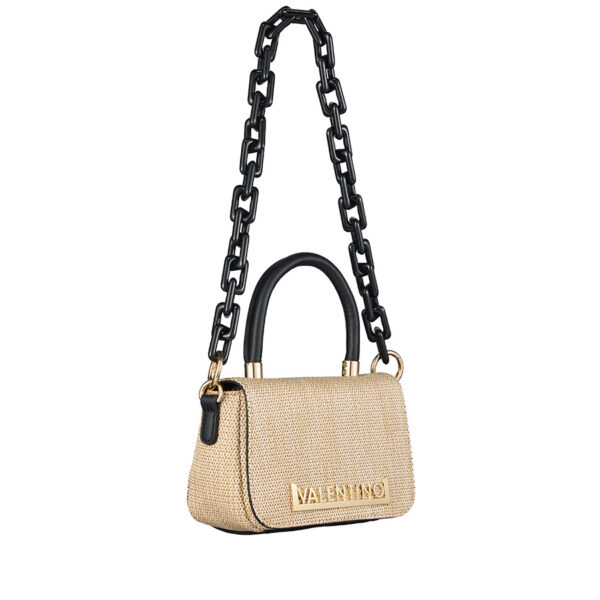 Valentino Copacabana Satchel Naturale/Nero