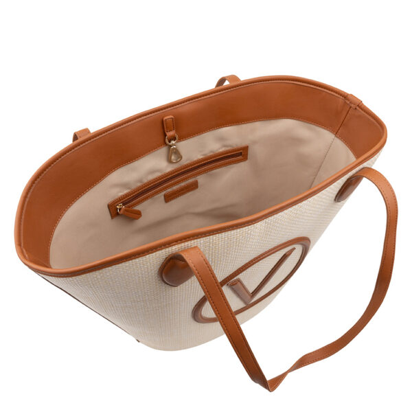 Valentino Covent Shopping Naturale/Cuoio
