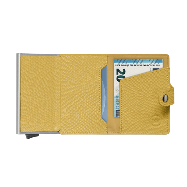 Prowallet Pasjeshouder Plus Lizard Yellow