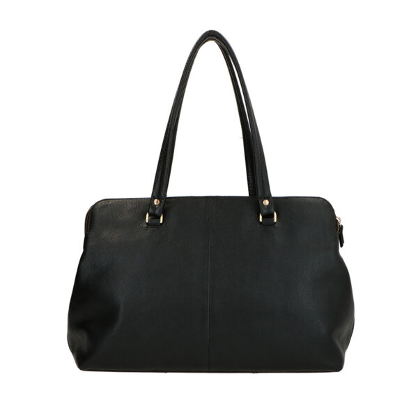 LouLou Essentiels Laptoptas Olivia Black Gold