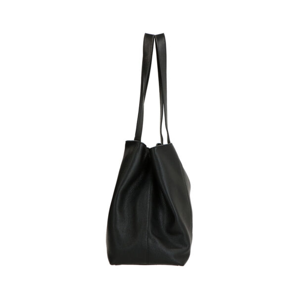 LouLou Essentiels Schoudertas Valerie Black Gold