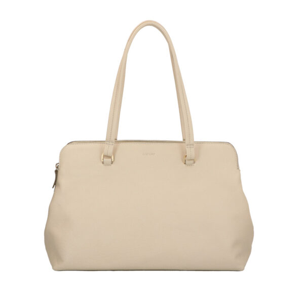 LouLou Essentiels Laptoptas Olivia Beige Gold