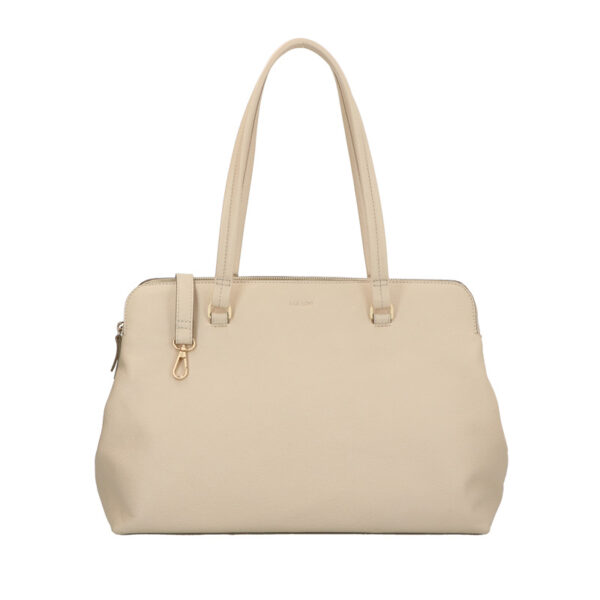 LouLou Essentiels Laptoptas Olivia Beige Gold