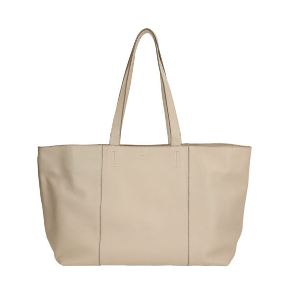 LouLou Essentiels Schoudertas Valerie Beige Gold
