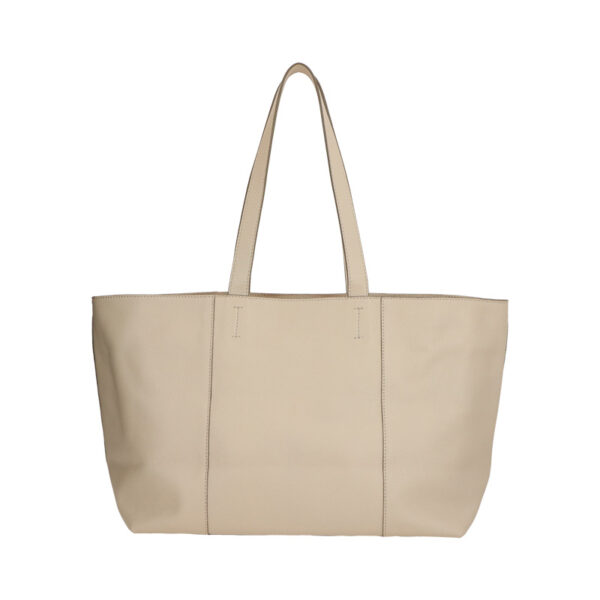 LouLou Essentiels Schoudertas Valerie Beige Gold