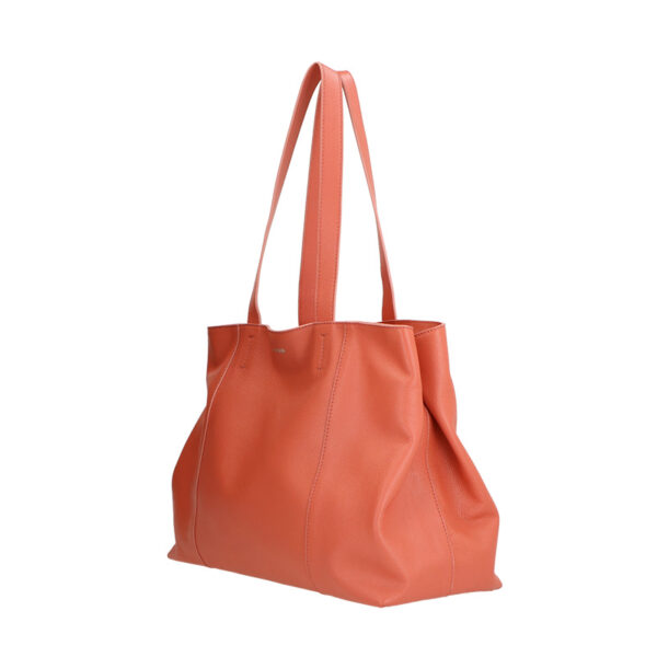 LouLou Essentiels Schoudertas Valerie Abricot Gold
