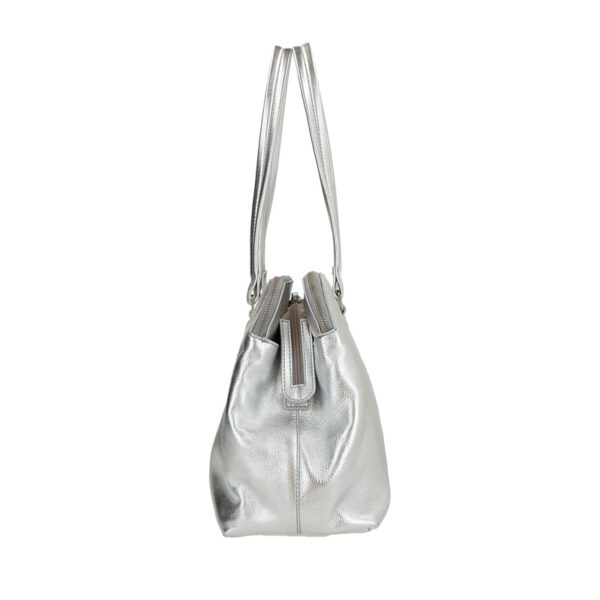 LouLou Essentiels Laptoptas Olivia Silver Silver