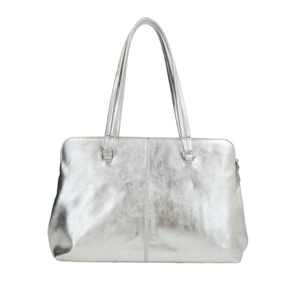 LouLou Essentiels Laptoptas Olivia Silver Silver
