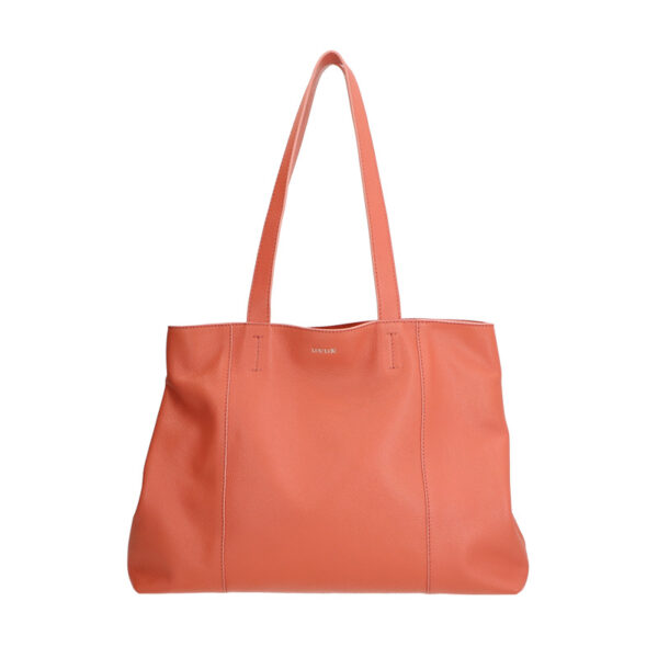 LouLou Essentiels Schoudertas Valerie Abricot Gold