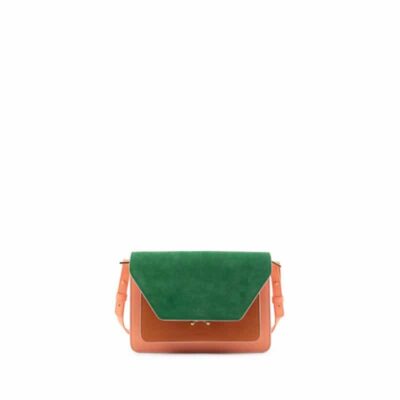 Sticky Lemon The Sticky Sis Club Satchel La Promenade | French Pink + Croisant Brown + Paris Green