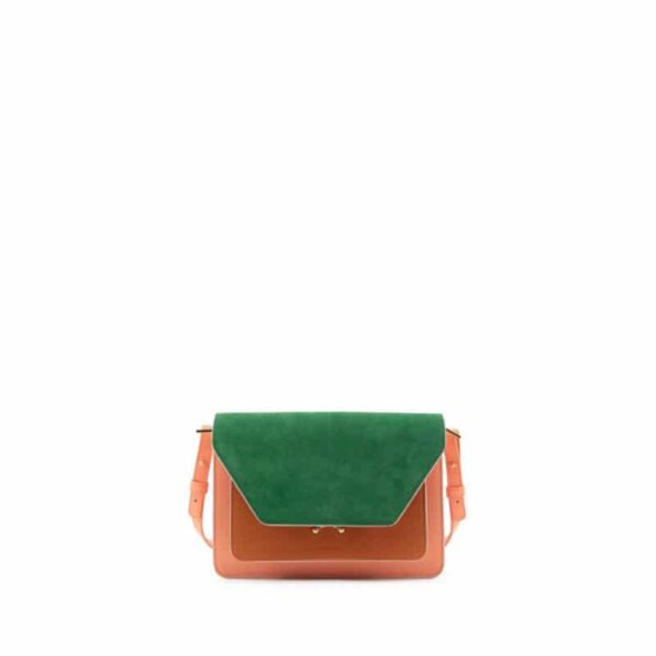 Sticky Lemon The Sticky Sis Club Satchel La Promenade | French Pink + Croisant Brown + Paris Green