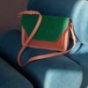 Sticky Lemon The Sticky Sis Club Satchel La Promenade | French Pink + Croisant Brown + Paris Green
