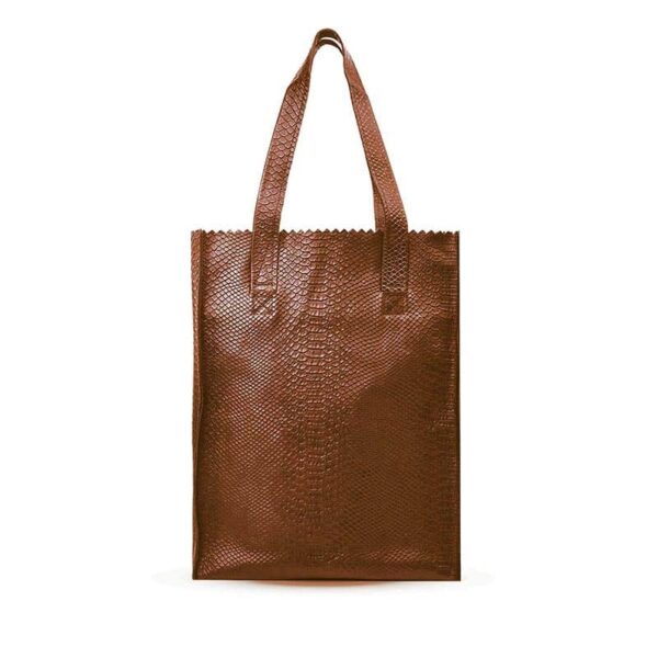 MYOMY My Paper Bag Shopper Anaconda Brandy