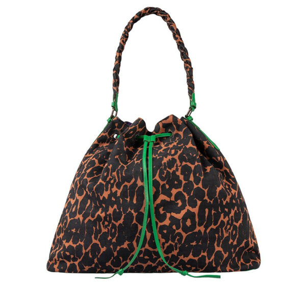 Cowboysbag Shopper Saint Cloud Leopard Cognac