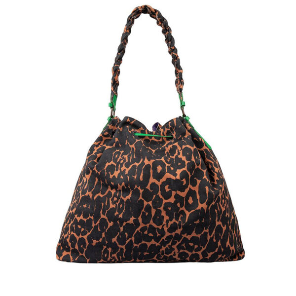 Cowboysbag Shopper Saint Cloud Leopard Cognac