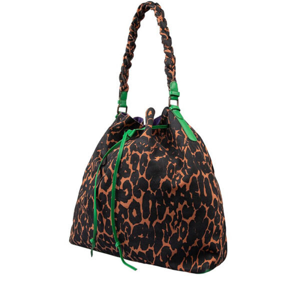 Cowboysbag Shopper Saint Cloud Leopard Cognac