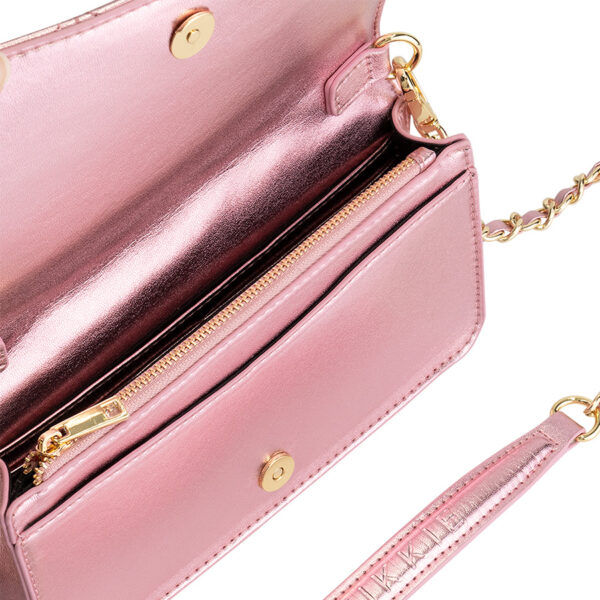 NIKKIE Abby Metallic Bag Fondant