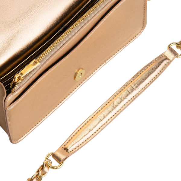NIKKIE Abby Metallic Bag Gold