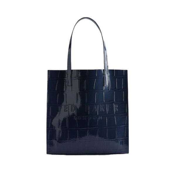 Ted Baker Croccon Croc Detail Large Icon Dark Blue