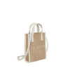 Ted Baker Paulii Faux Raffia Mini Icon Bag Ecru