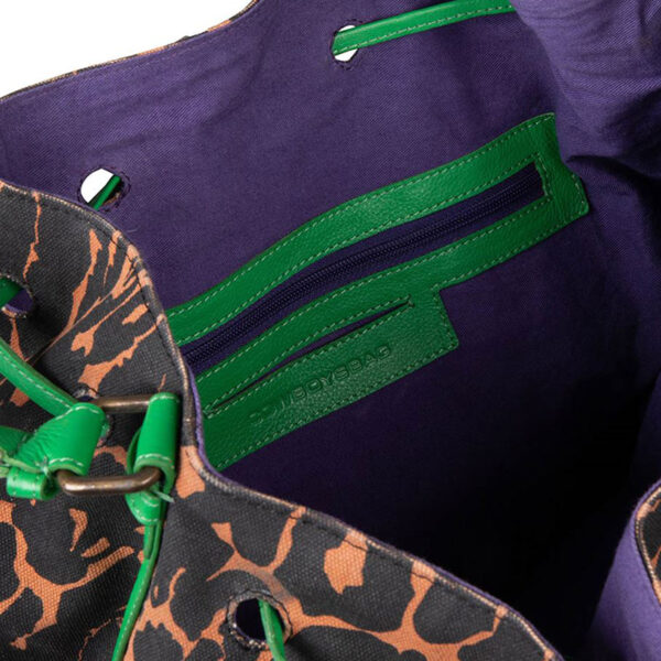 Cowboysbag Shopper Saint Cloud Leopard Cognac