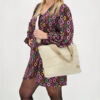 Zebra Elske Shopper M Creme