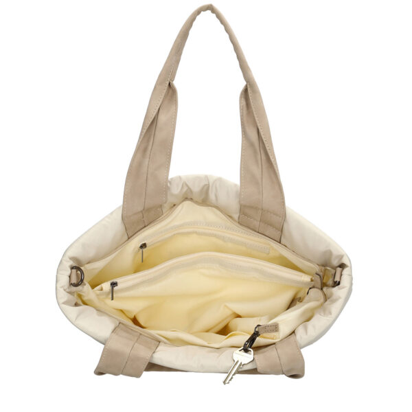 Zebra Elske Shopper M Creme