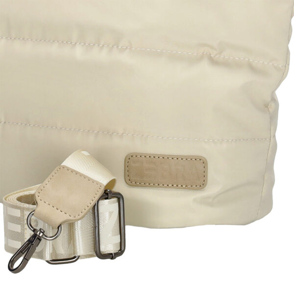 Zebra Elske Shopper M Creme