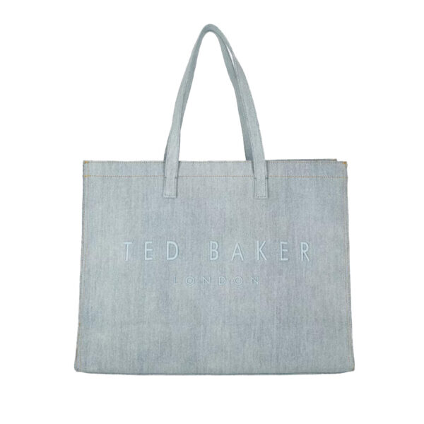 Ted Baker Danimy Denim Extra Large Icon Bag Light Blue