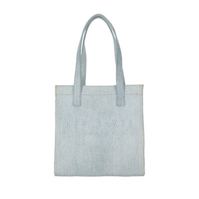 Ted Baker Denima Denim Small Icon Bag Light Blue