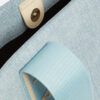Ted Baker Jeanee Webbing Medium Denim Tote Bag Light Blue