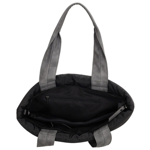 Zebra Elske Shopper M Zwart