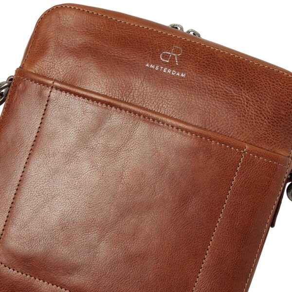 dR Amsterdam Werktas Milan Cognac
