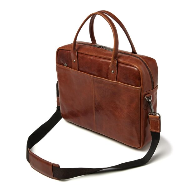 dR Amsterdam Werktas Milan Cognac