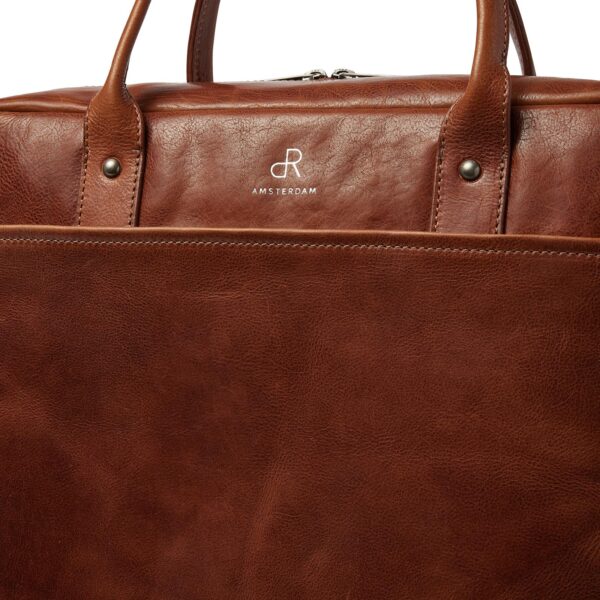 dR Amsterdam Werktas Milan Cognac