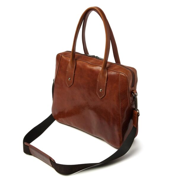 dR Amsterdam Werktas Milan Cognac